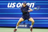 Jannik Sinner in action at the 2025 US Open (Source: Getty)